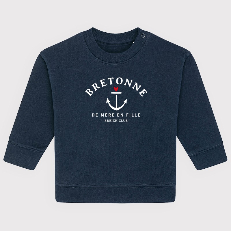 Sweat Marinière Petit Breton - Taille XXL - Occasion Très Bon état
