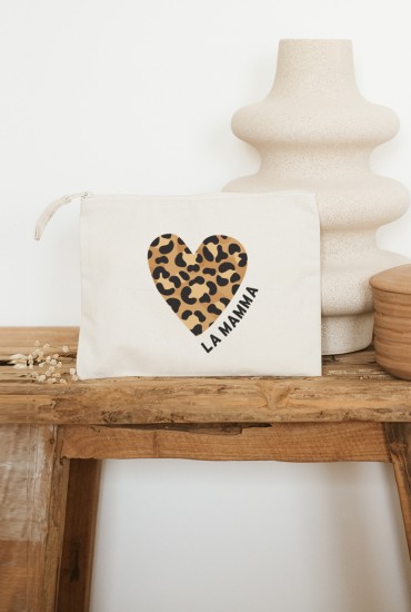 Petite pochette Coeur Léo -...