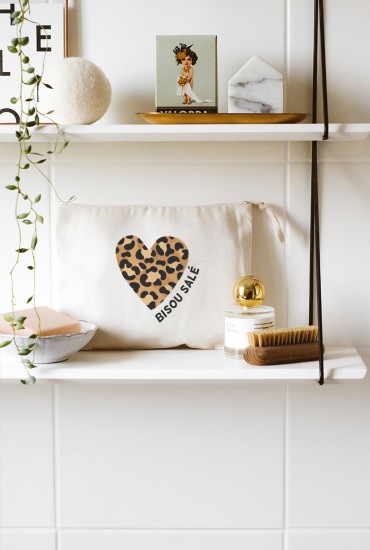 Petite pochette Coeur Léo -...