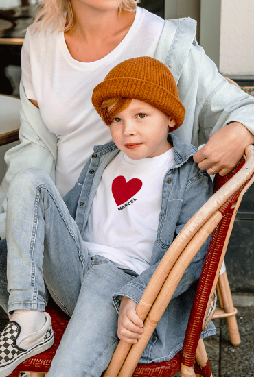 T-shirt enfant Grand coeur...