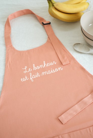 Tablier brodé message...