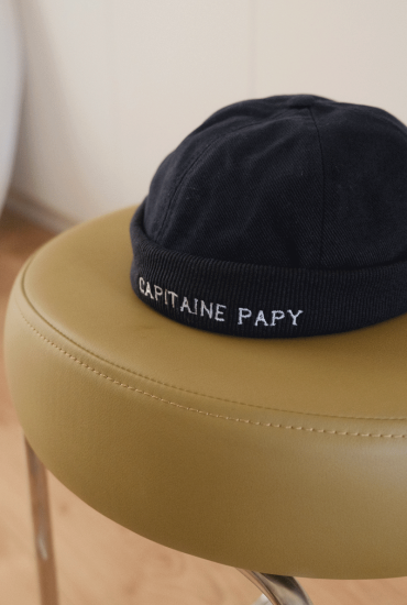 Miki breton brodé Capitaine...