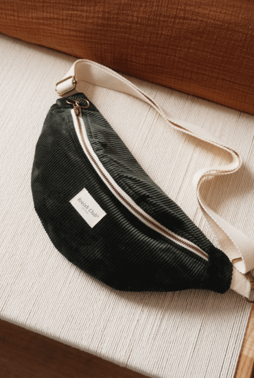 Sac banane velours côtelé...
