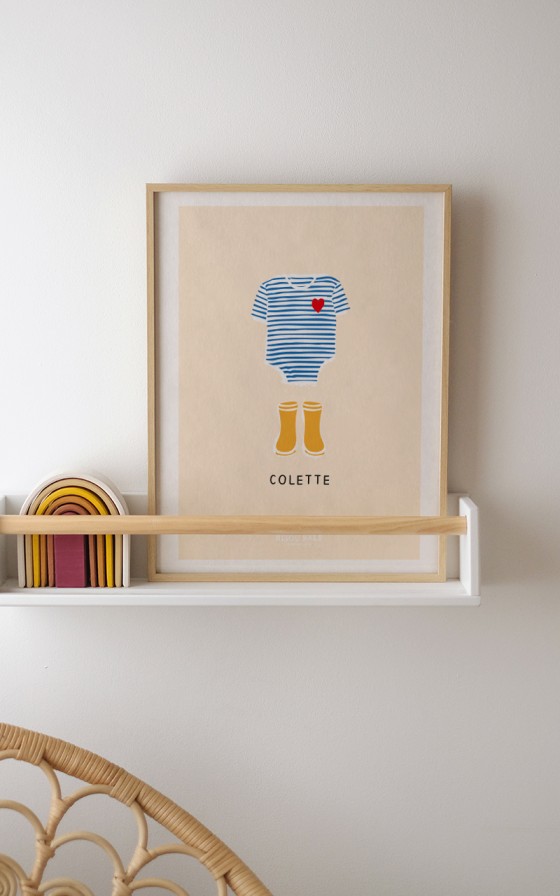 Affiche Body marinière - Personnalisable