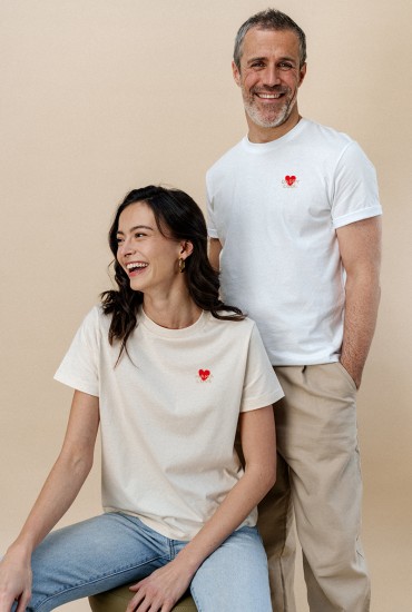 T-shirt femme brodé Grand...