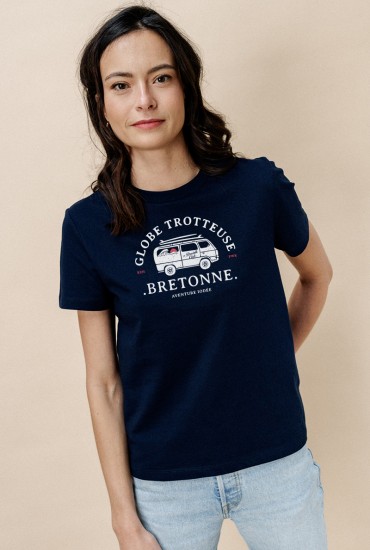 T-shirt femme Globe...