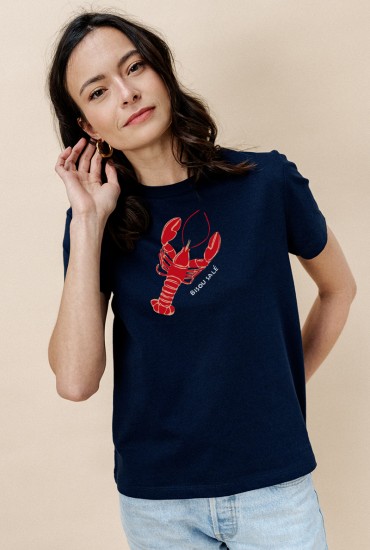 T-shirt femme Grand homard...