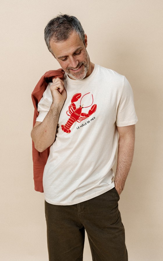 T-shirt homme Grand homard - Personnalisable