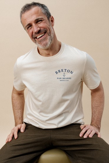 T-shirt homme Breton pur...