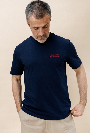 T-shirt homme brodé...