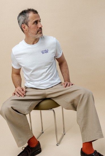 T-shirt Homme brodé Le mâle...