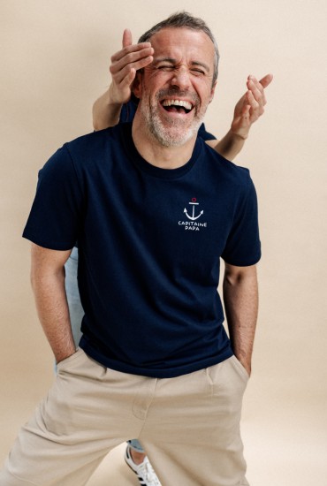 T-shirt homme brodé...