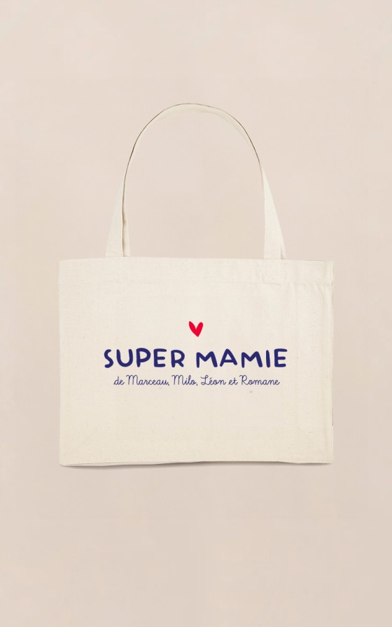 Cabas Mamie d'amour - Personnalisable