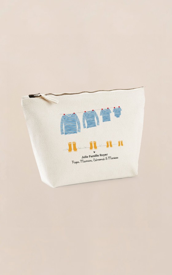Grande trousse Famille bretonne - Personnalisable