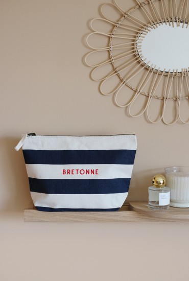 Pochette marinière Bleu...