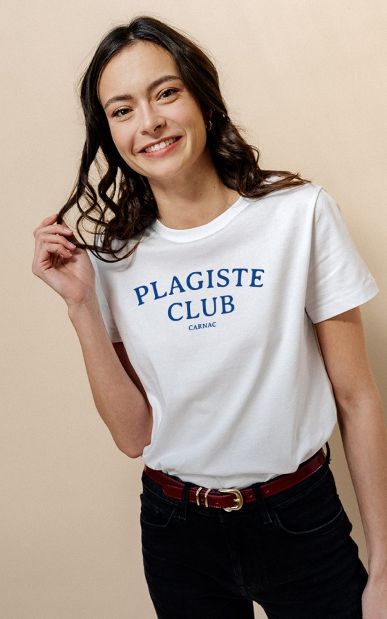 T-shirt femme Plagiste Club - Personnalisable