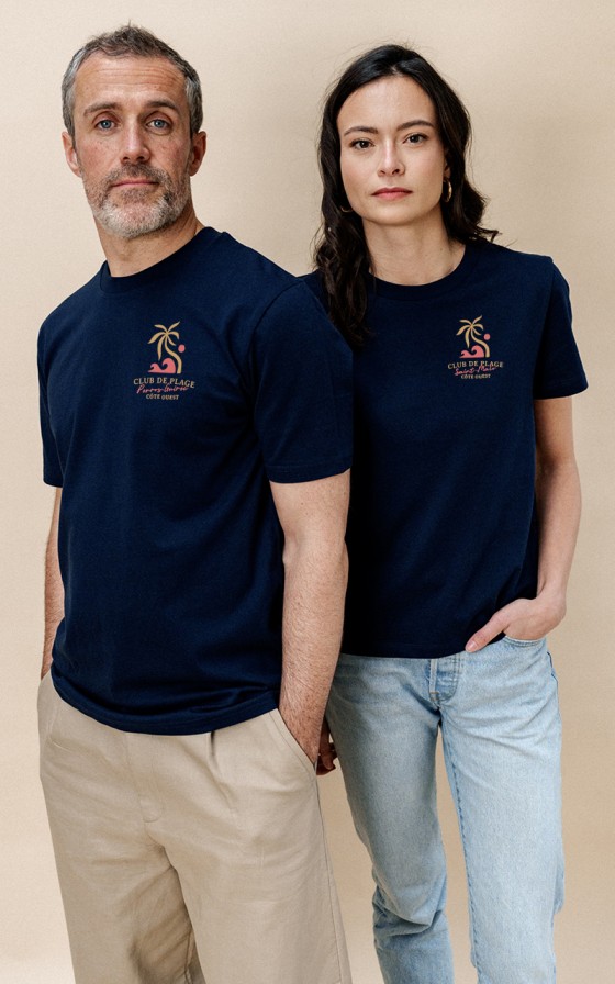 T-shirt femme Club de plage personnalisable