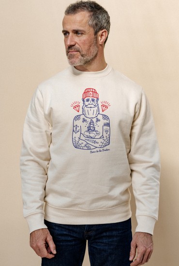Sweat homme Born to be breton