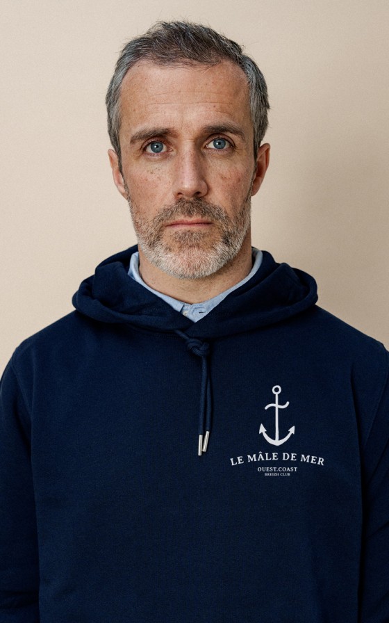 Sweat à capuche Ancre héritage - Personnalisable