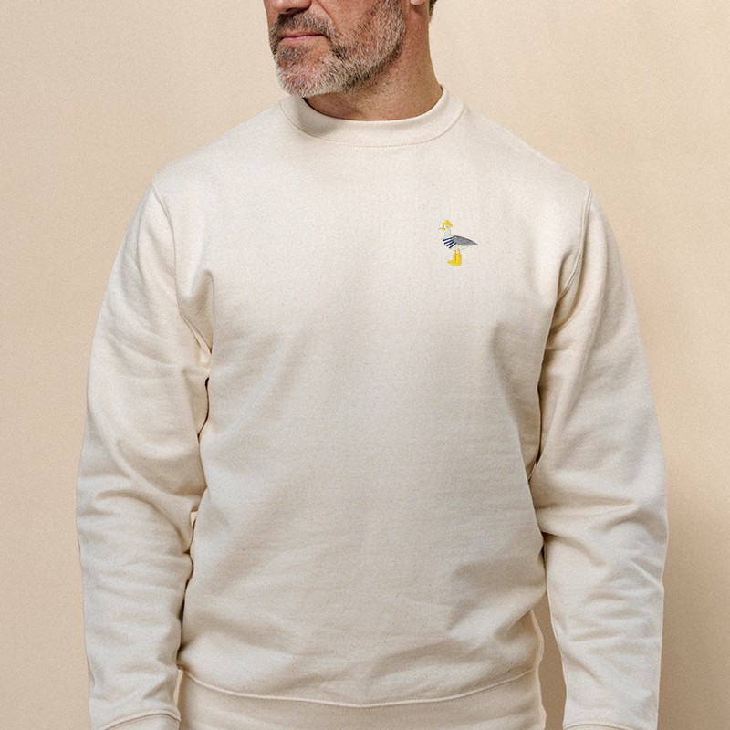 Sweat Marinière Petit Breton - Taille XXL Bleu - Occasion Très Bon état
