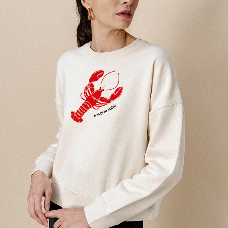 Sweat Kirkland Signature Brodé Personnalisable Noir Unisexe Taille M