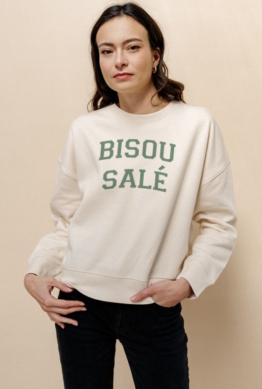 Sweat femme Bisou salé