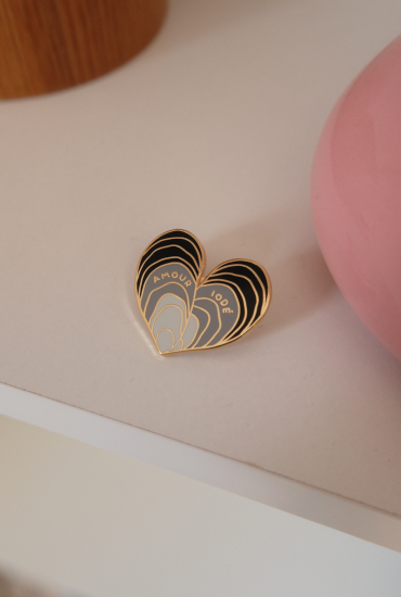 Pin's Moule Amour iodé