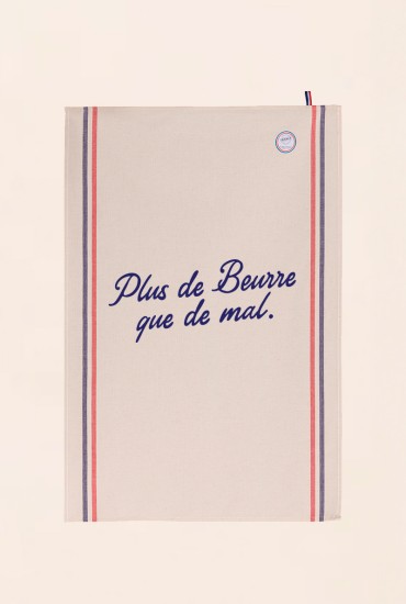 Torchon Plus de beurre que...