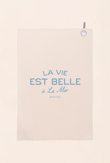 Torchon La vie est belle -...
