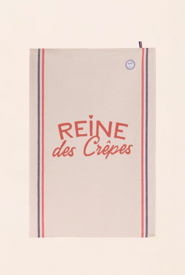 Torchon Reine des crêpes -...