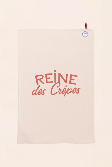 Torchon Reine des crêpes -...