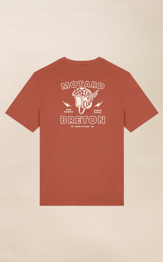 T-shirt homme Motard breton - Personnalisable