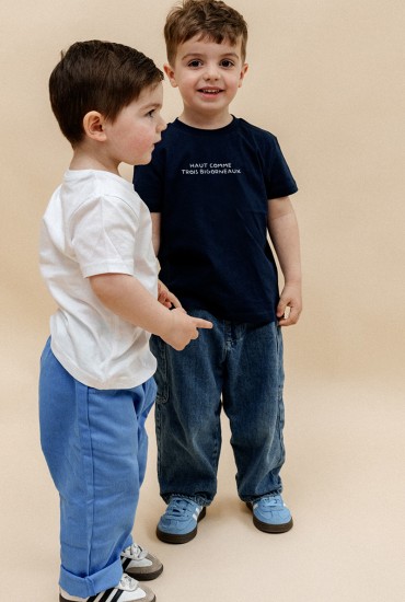 T-shirt enfant brodé Haut...