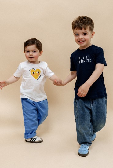 T-shirt enfant brodé Petite...