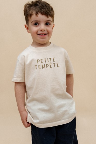T-shirt enfant brodé Petite...