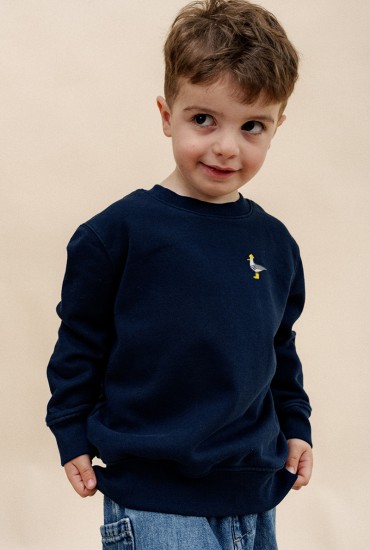 Sweat enfant brodé Mouette...
