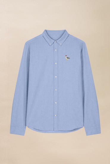 Chemise Oxford brodée...