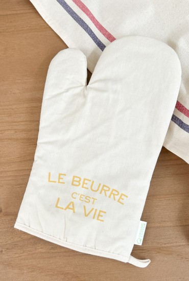 Gant de cuisine Le beurre...