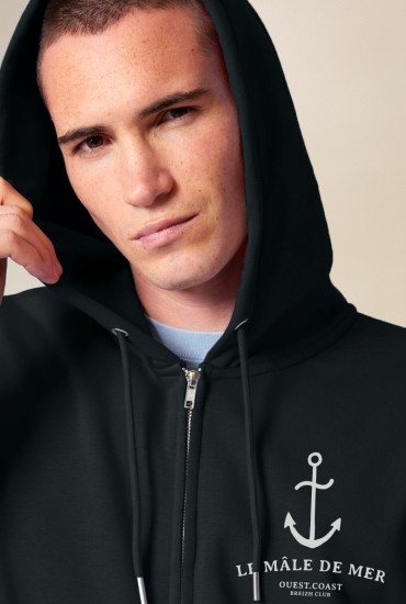 Hoodie zippé Ancre héritage...