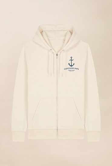 Hoodie zippé Ancre héritage...