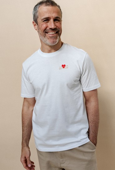 T-shirt homme brodé Grand...