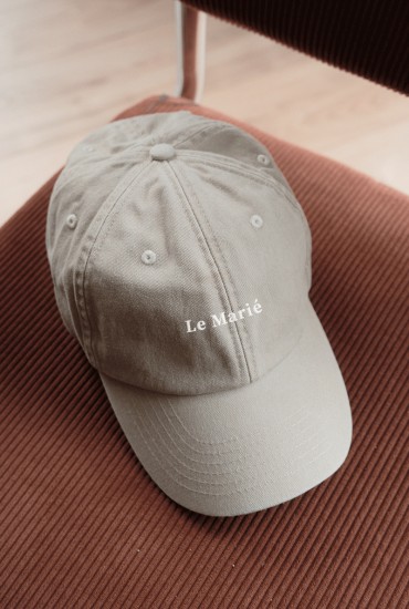 Casquette vintage brodée -...