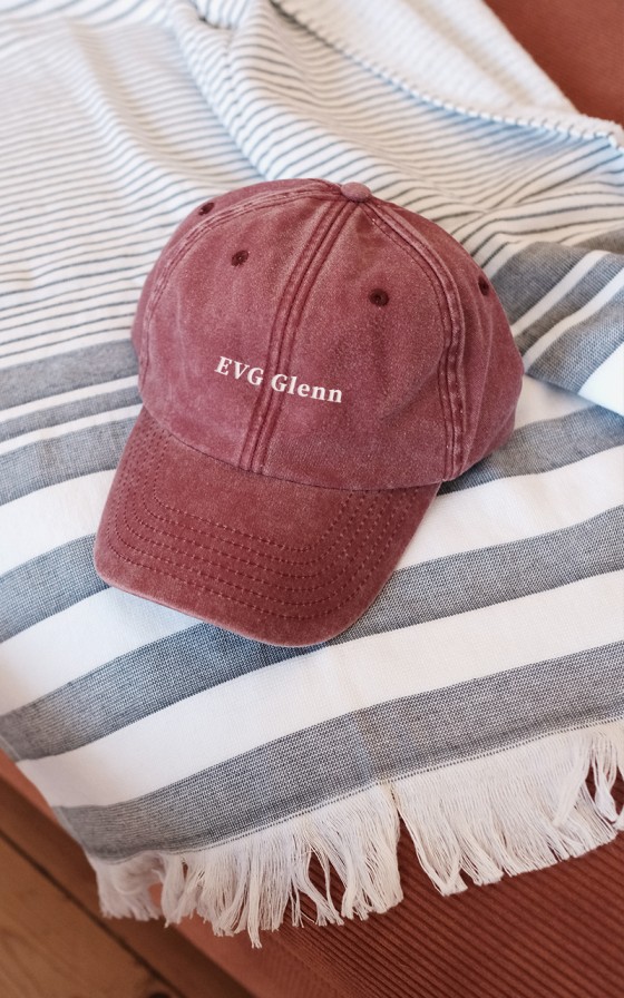 Casquette vintage brodée - Personnalisable - Dispo en pack dégressif