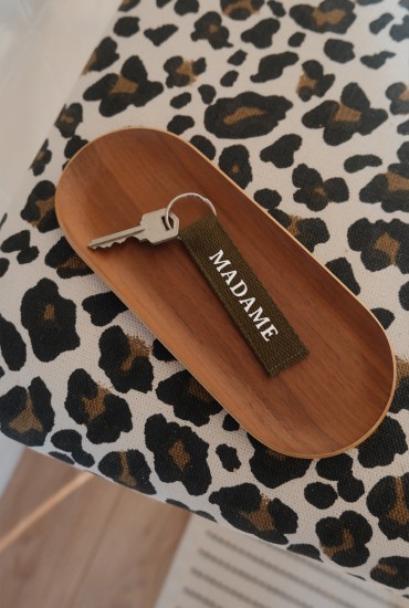 Porte-clés à message Madame