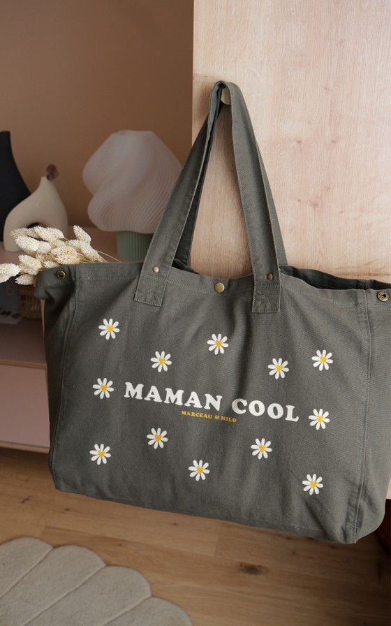 Grand cabas Marguerite - Personnalisable