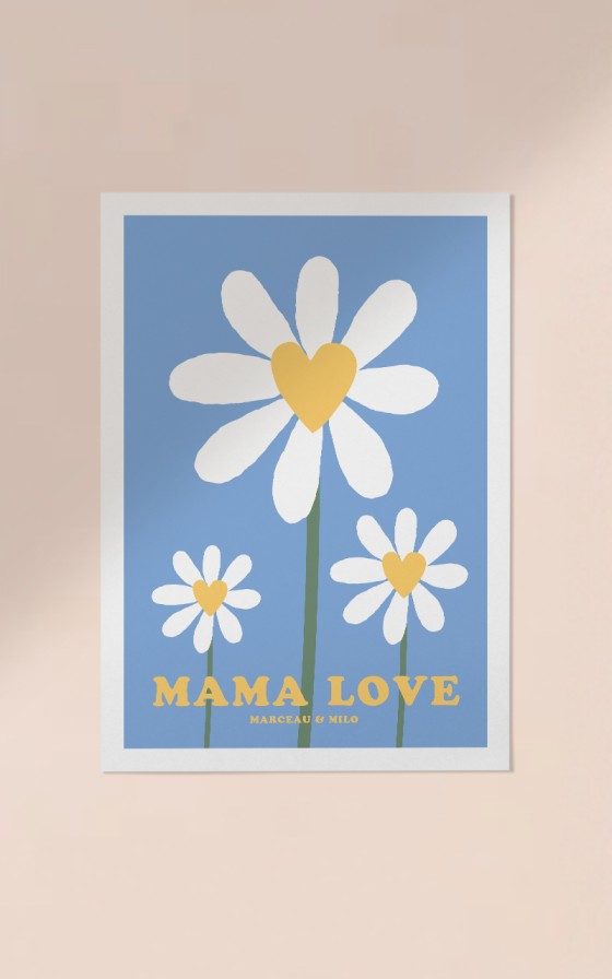 Affiche Marguerite - Personnalisable