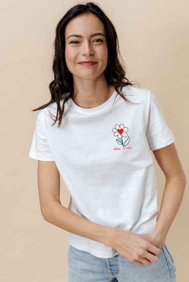 T-shirt femme Dessin...