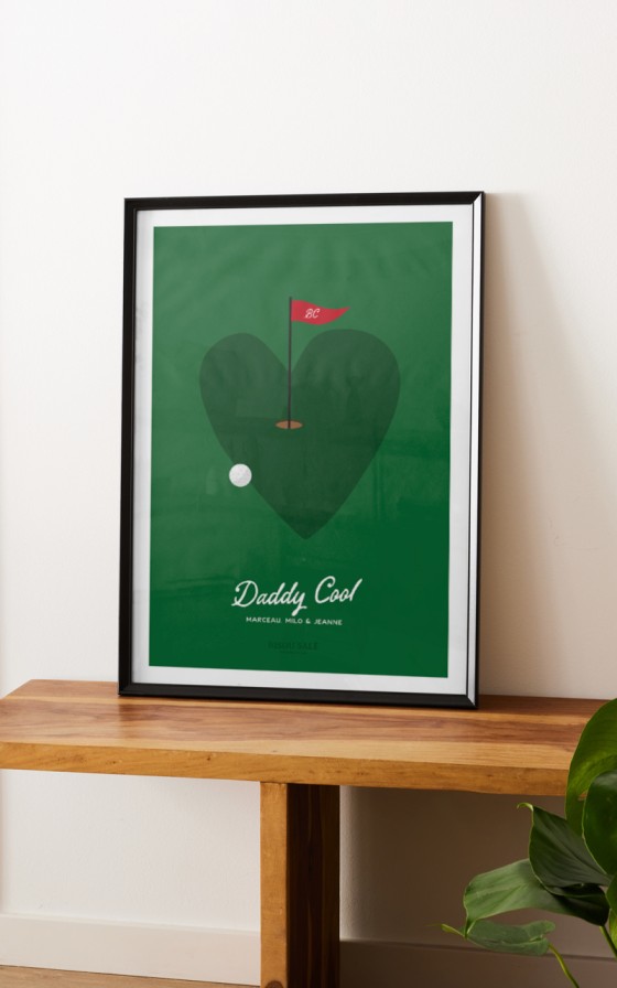 Affiche Golf - Personnalisable