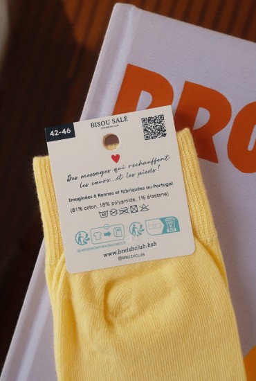 Chaussettes J'suis à l'Ouest