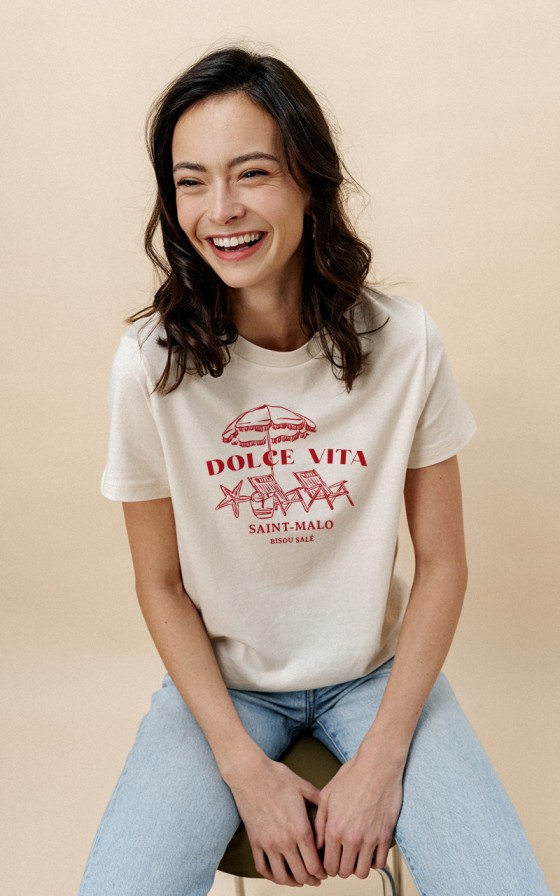 T-shirt femme Dolce vita - Personnalisable